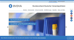 Desktop Screenshot of bvdva.de