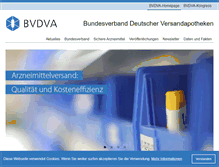 Tablet Screenshot of bvdva.de